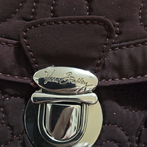 Vera Bradley Burgundy Quilted Backpack - Picture 8 of 8